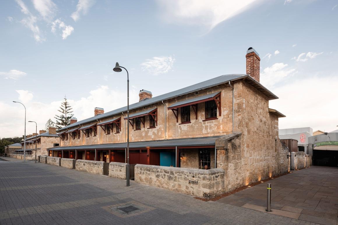 A wide shot of the Warders Hotel in fremantle a great spot for a staycation