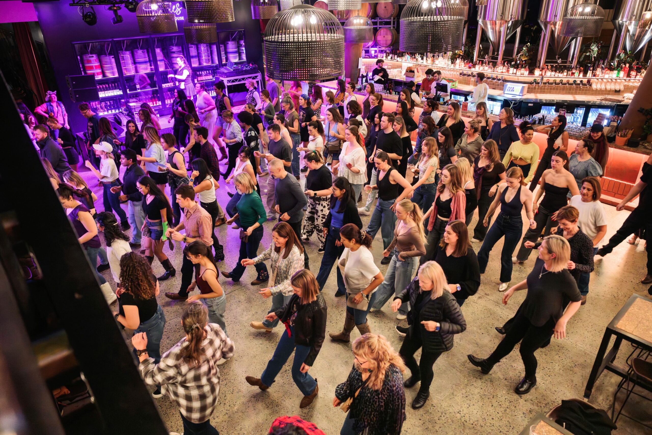 people dancing at boot scootin stories, a part of What's on in Perth this week