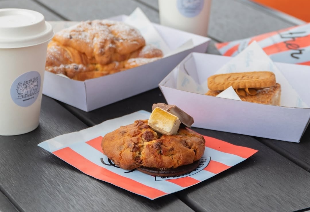 A spread of cookies from Gathered Bakehouse, one of the best cookie places in Perth