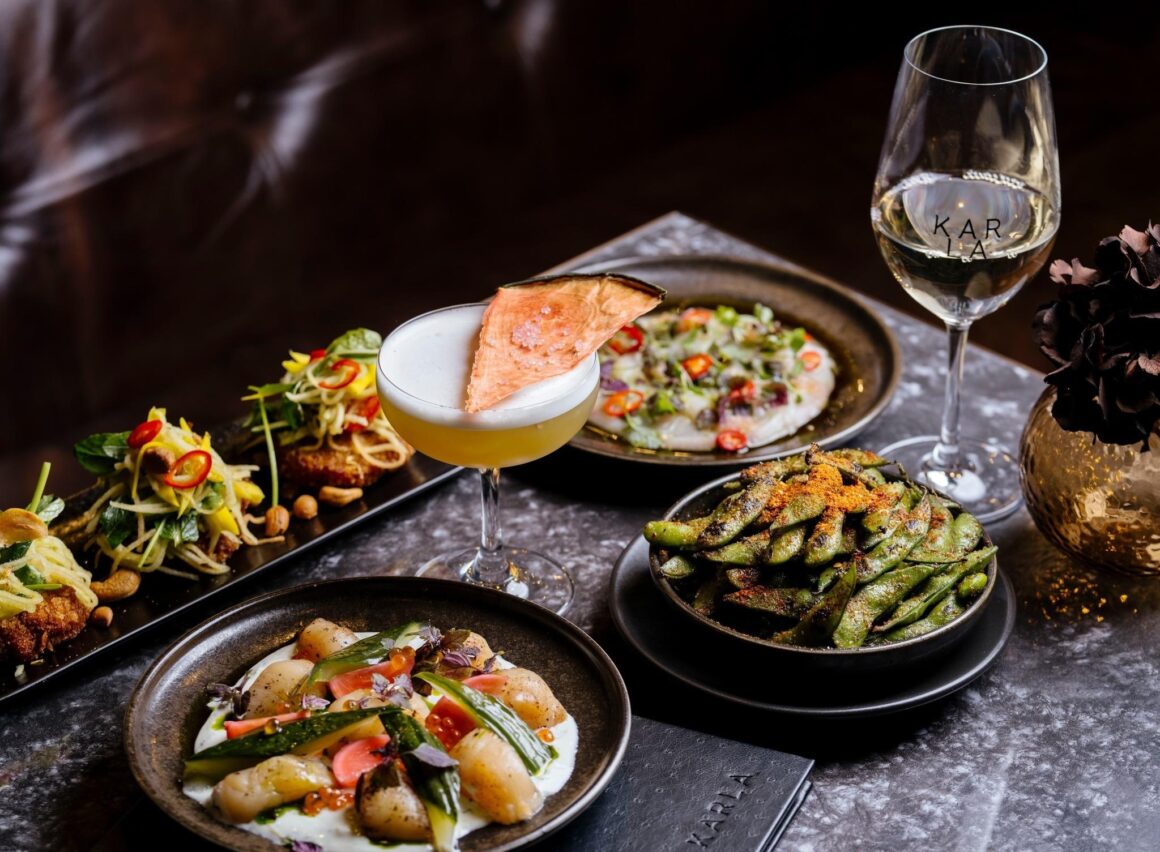 a selection of food from KARLA, pasta at alba, one of the best activities for Father's Day in Perth