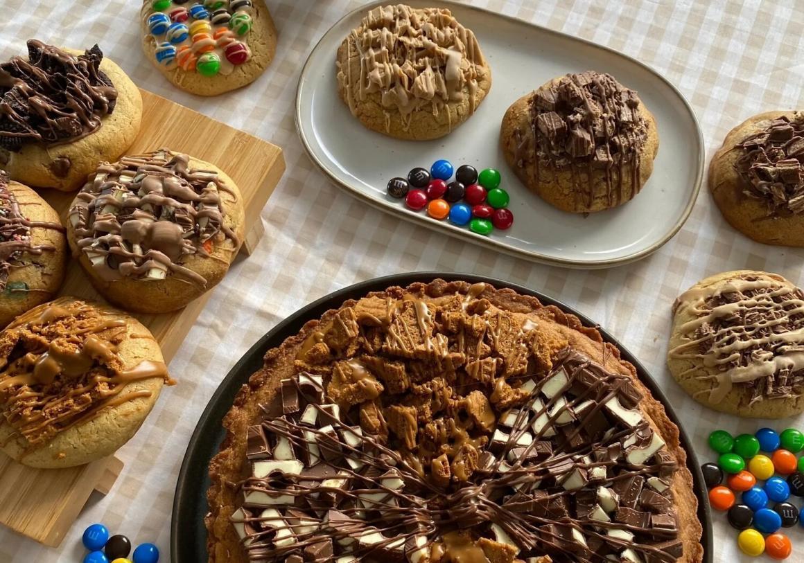 Lots of cookies from Sweetly, one of the best cookie places in Perth