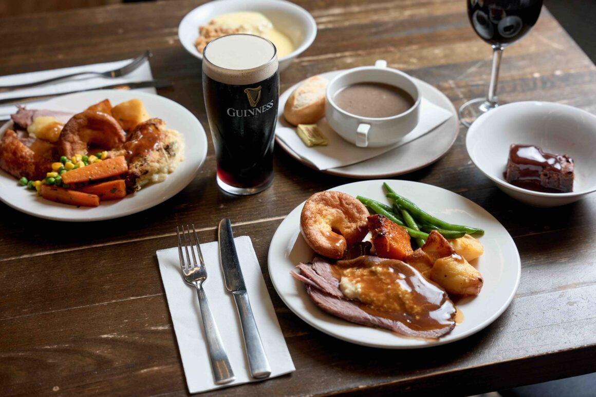 A plate of food for Father's Day in Perth at the Duke
